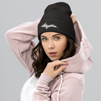 Upper Peninsula Cuffed Beanie | Platinum