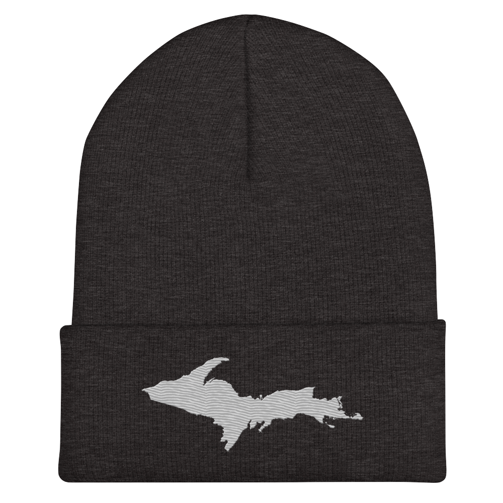 Upper Peninsula Cuffed Beanie | Platinum