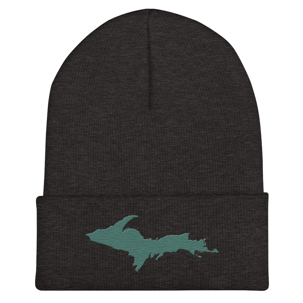 Upper Peninsula Cuffed Beanie | Copper Green