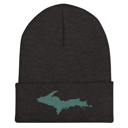 Upper Peninsula Cuffed Beanie | Copper Green