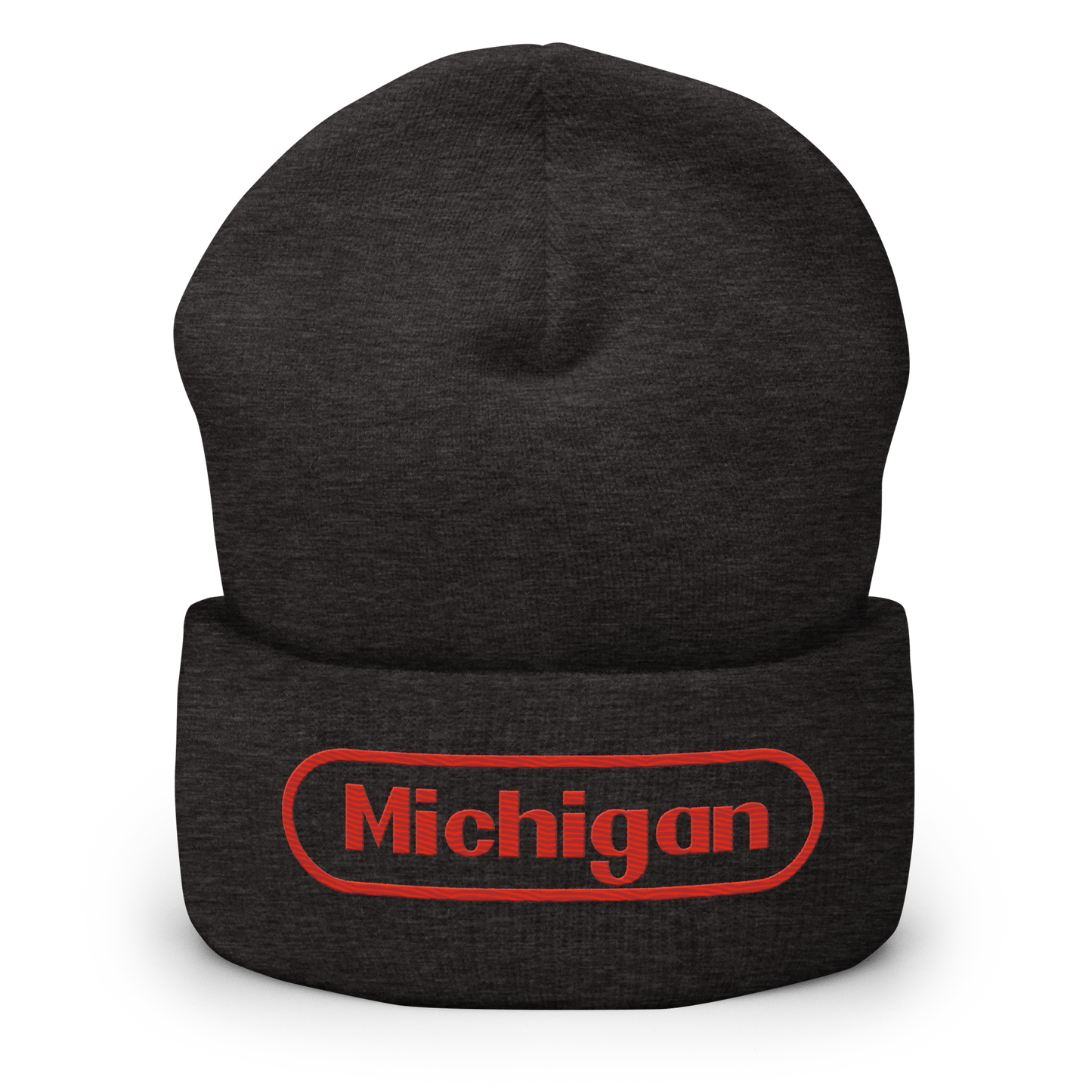 'Michigan' Cuffed Beanie | Video Game Parody