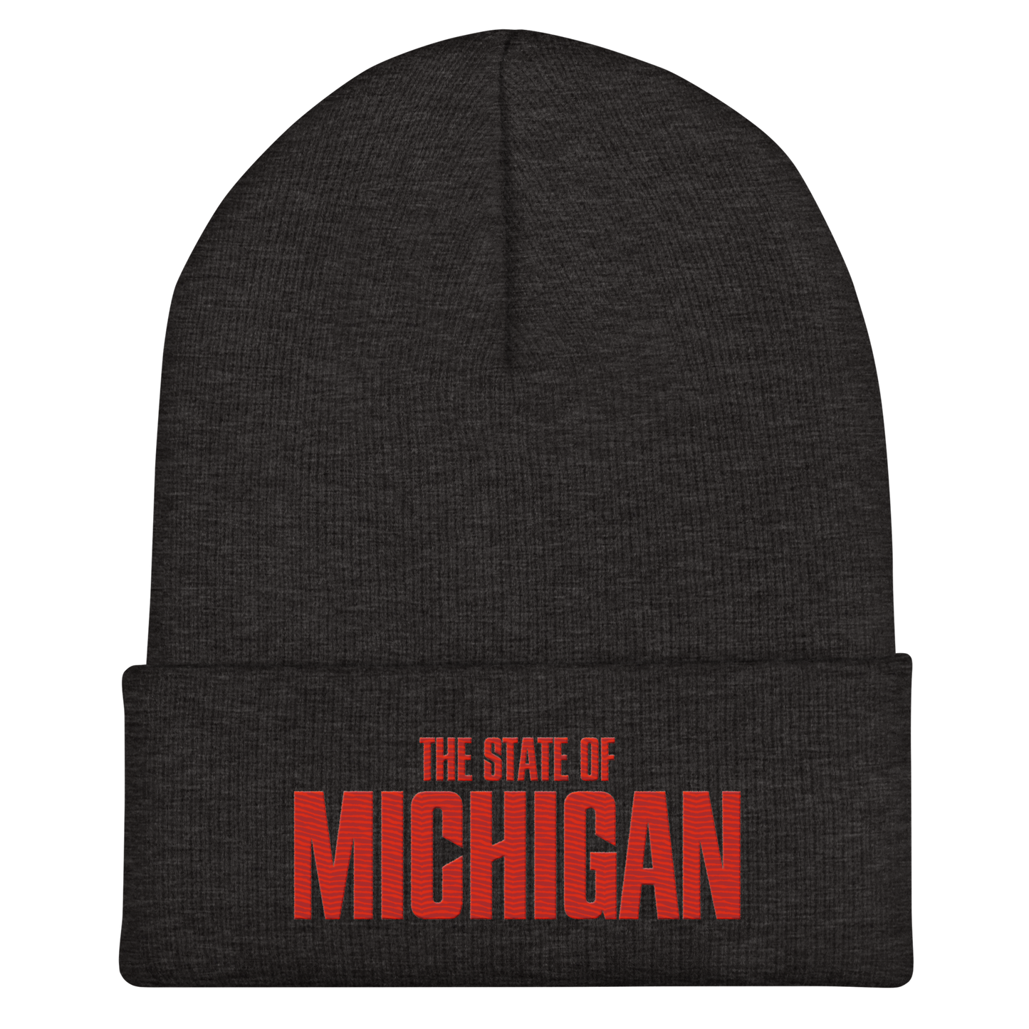 'Michigan' Cuffed Beanie | Flying Superhero Parody