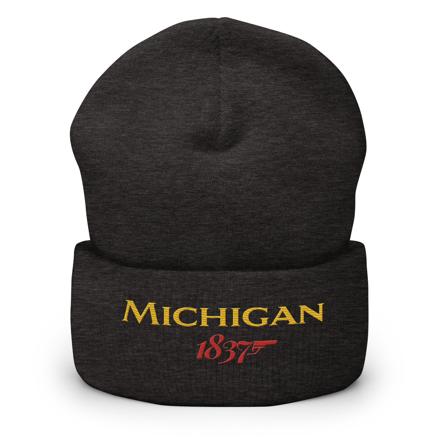 'Michigan 1837' Cuffed Beanie | British Spy Parody