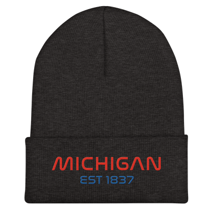 'Michigan' Cuffed Beanie | Space Agency Parody