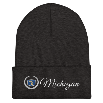 'Michigan' Cuffed Beanie | Luxury Vehicle Parody