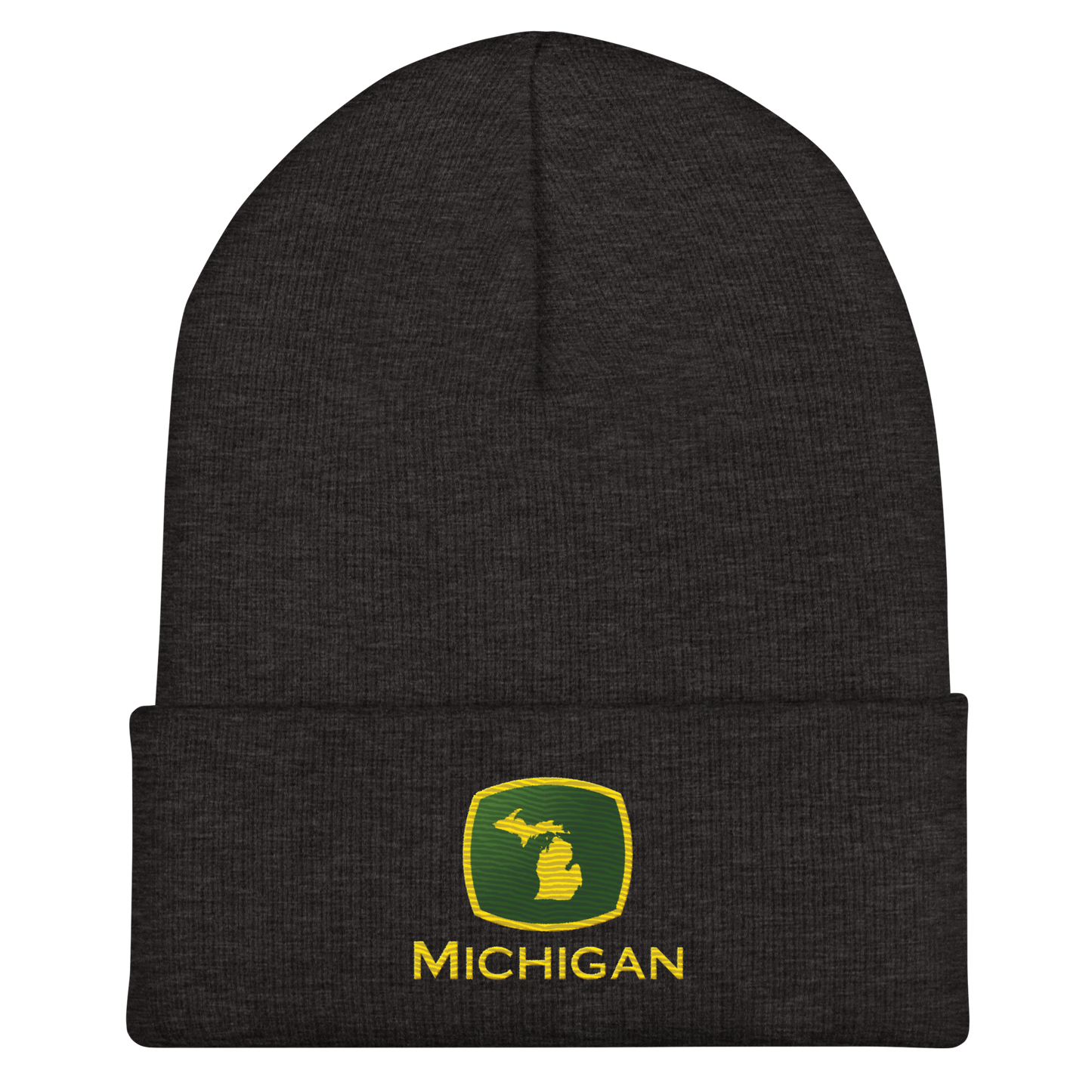 'Michigan' Cuffed Beanie | Tractor Parody