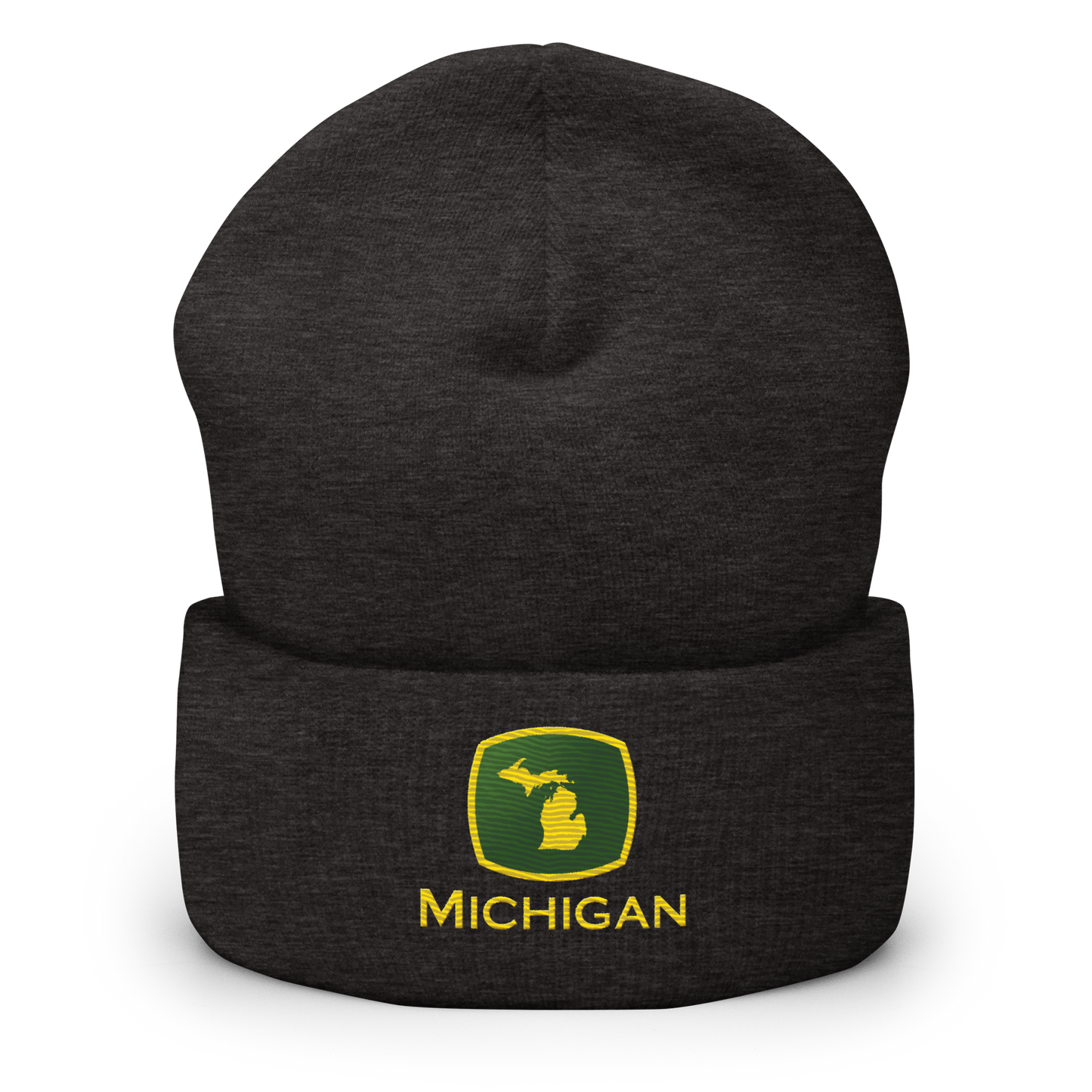 'Michigan' Cuffed Beanie | Tractor Parody