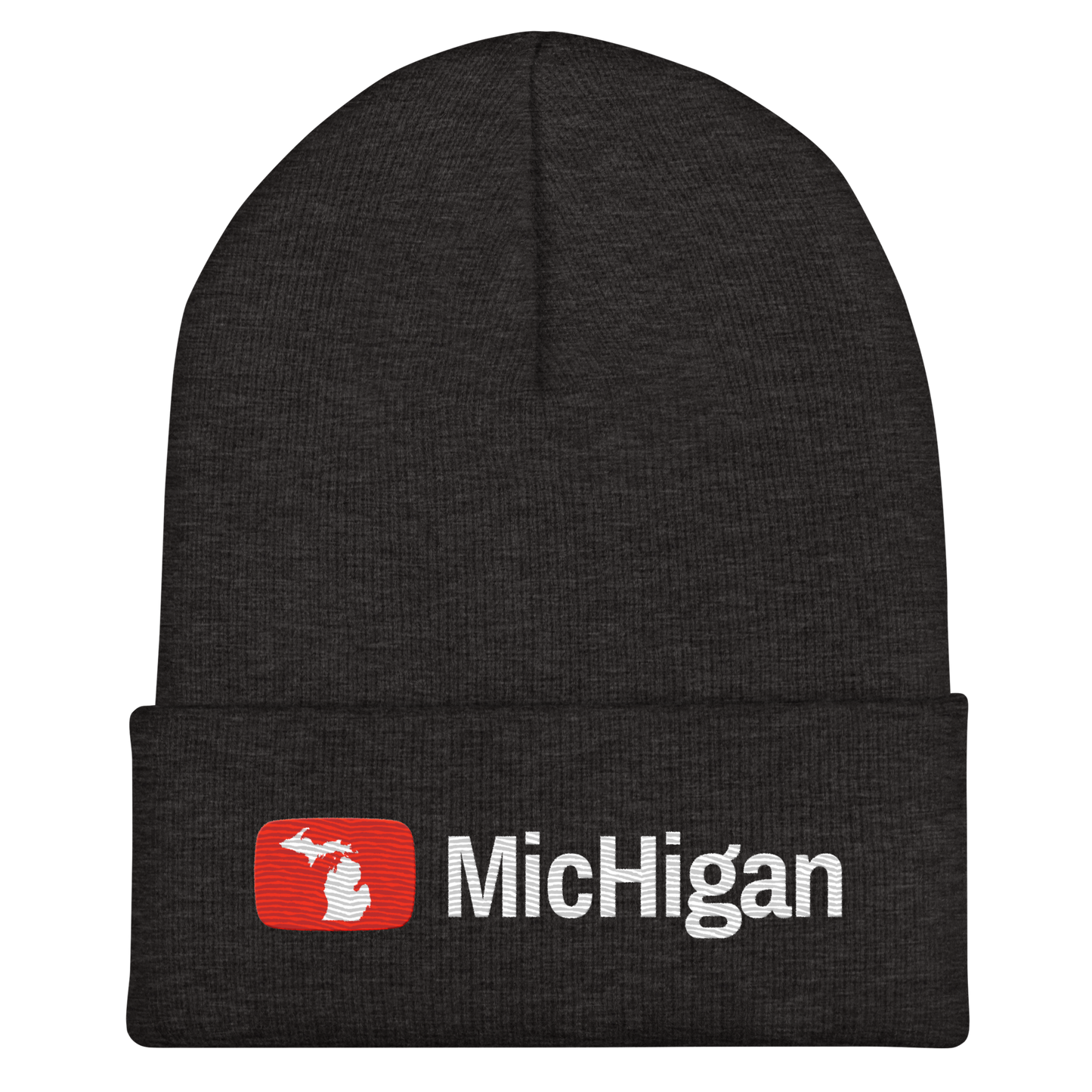 'Michigan' Cuffed Beanie | Video Sharing Parody