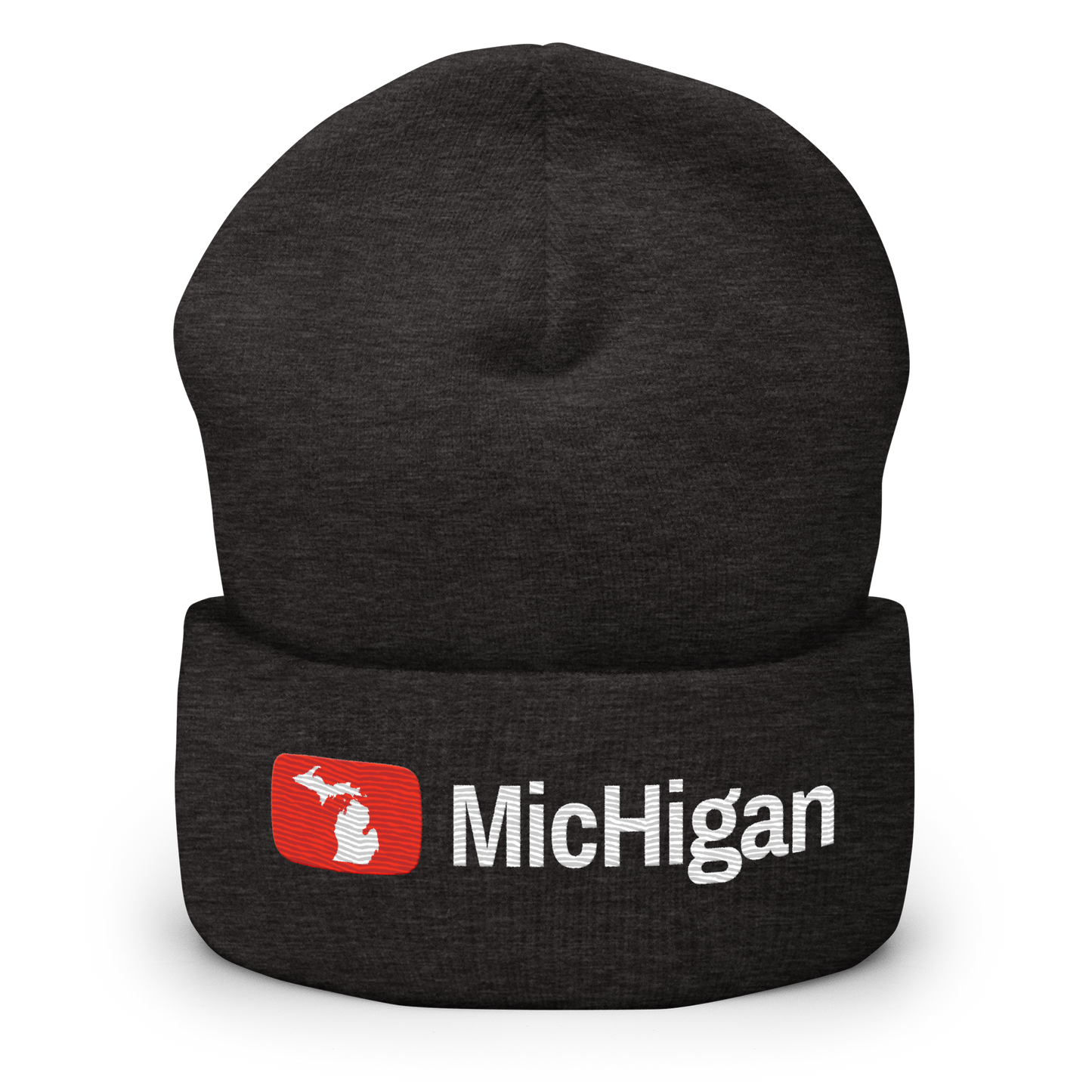 'Michigan' Cuffed Beanie | Video Sharing Parody