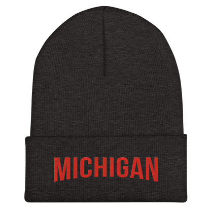 'Michigan' Cuffed Beanie | Streaming Parody