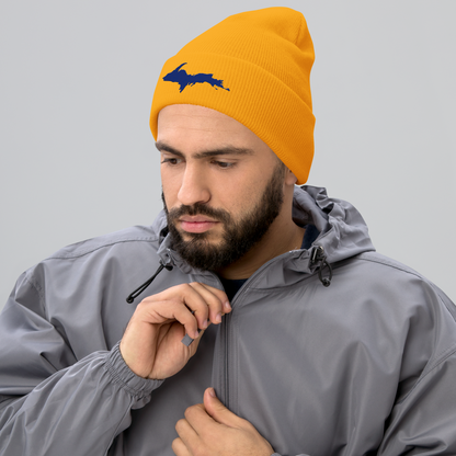 Upper Peninsula Cuffed Beanie | Bourbon Blue