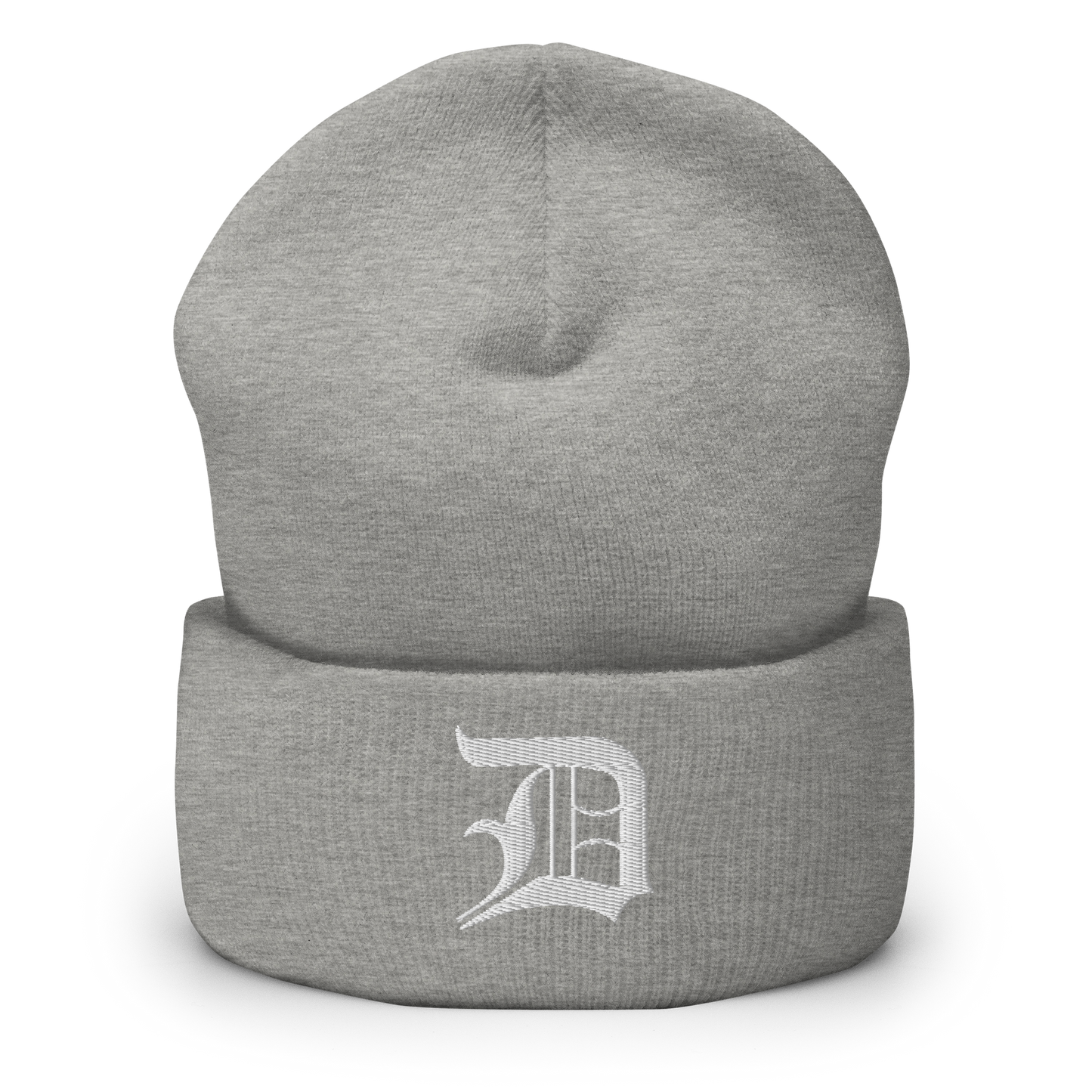 Detroit 'Old English D' Cuffed Beanie