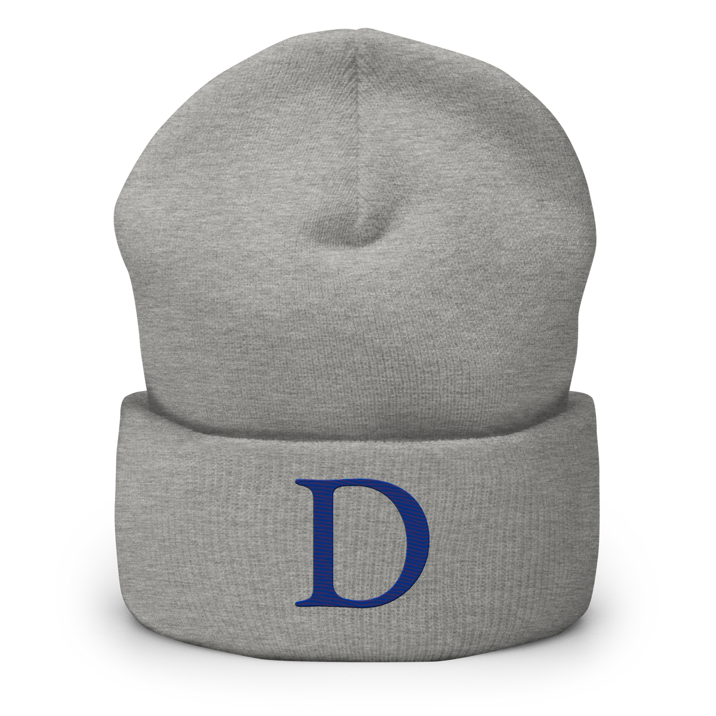 Detroit 'Old French D' Cuffed Beanie (Bourbon Blue)