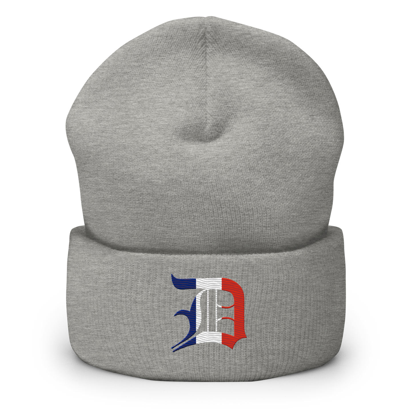 Detroit 'Old English D' Cuffed Beanie (French Edition)