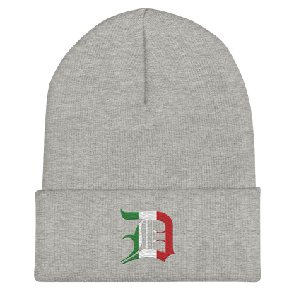 Detroit 'Old English D' Cuffed Beanie (Italian Edition)