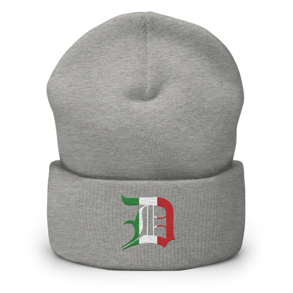 Detroit 'Old English D' Cuffed Beanie (Italian Edition)