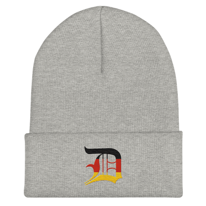 Detroit 'Old English D' Cuffed Beanie (German Edition)