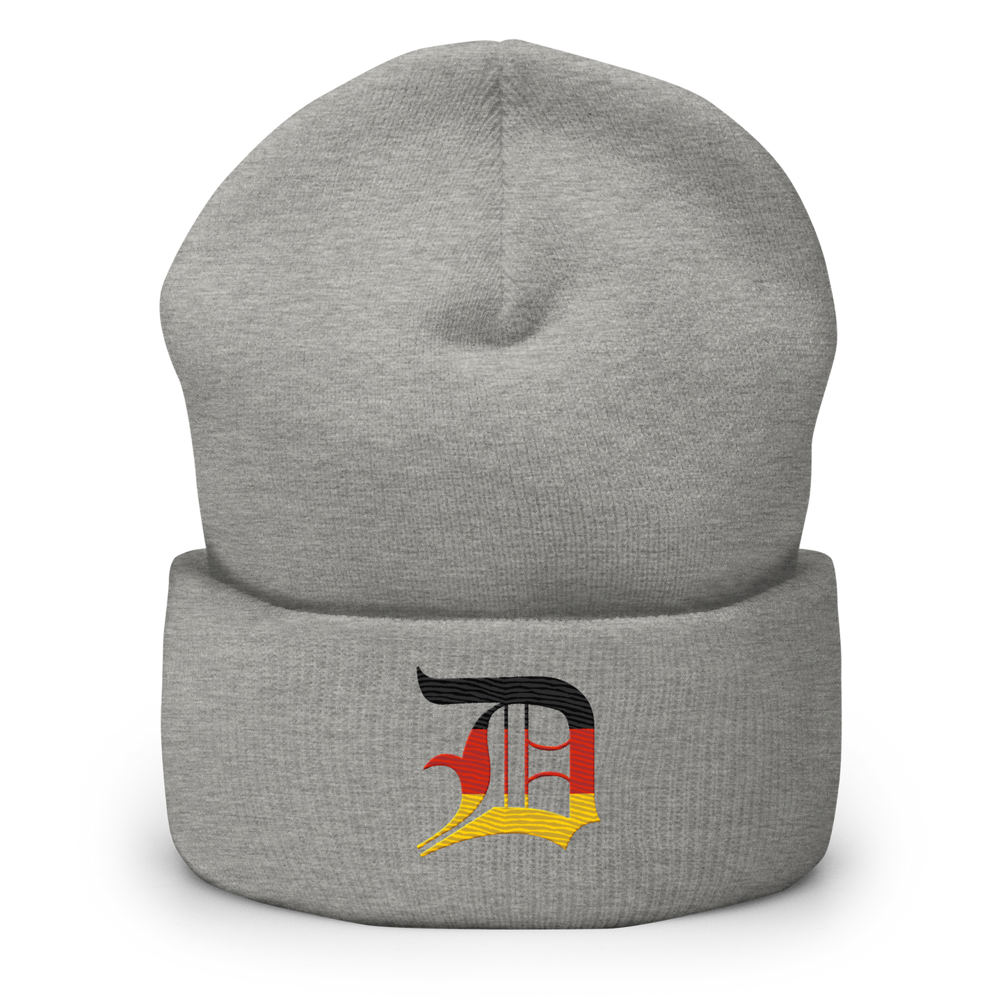 Detroit 'Old English D' Cuffed Beanie (German Edition)