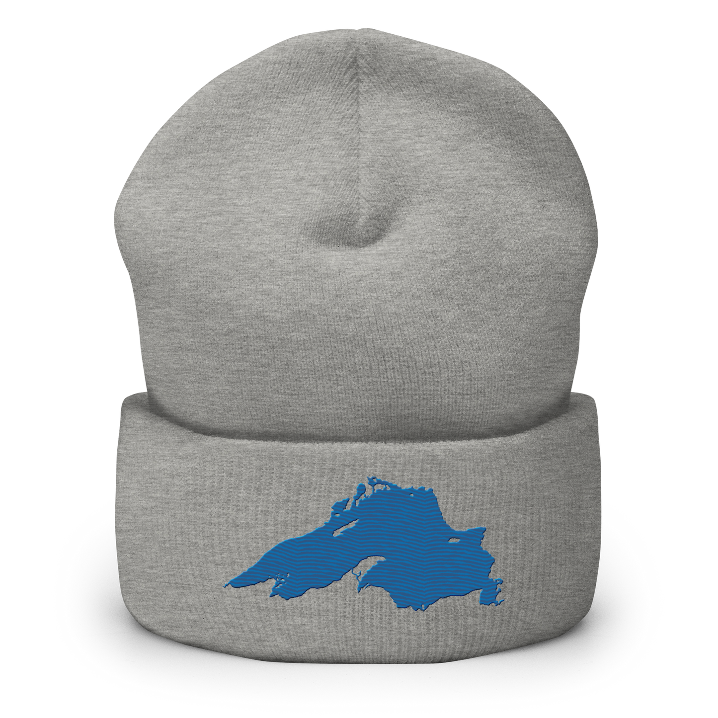 Lake Superior Cuffed Beanie | Azure