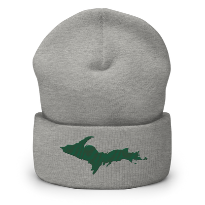 Upper Peninsula Cuffed Beanie | Superior Green