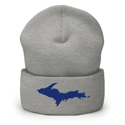 Upper Peninsula Cuffed Beanie | Bourbon Blue