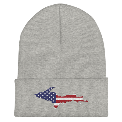 Upper Peninsula Cuffed Beanie | Patriotic Edition