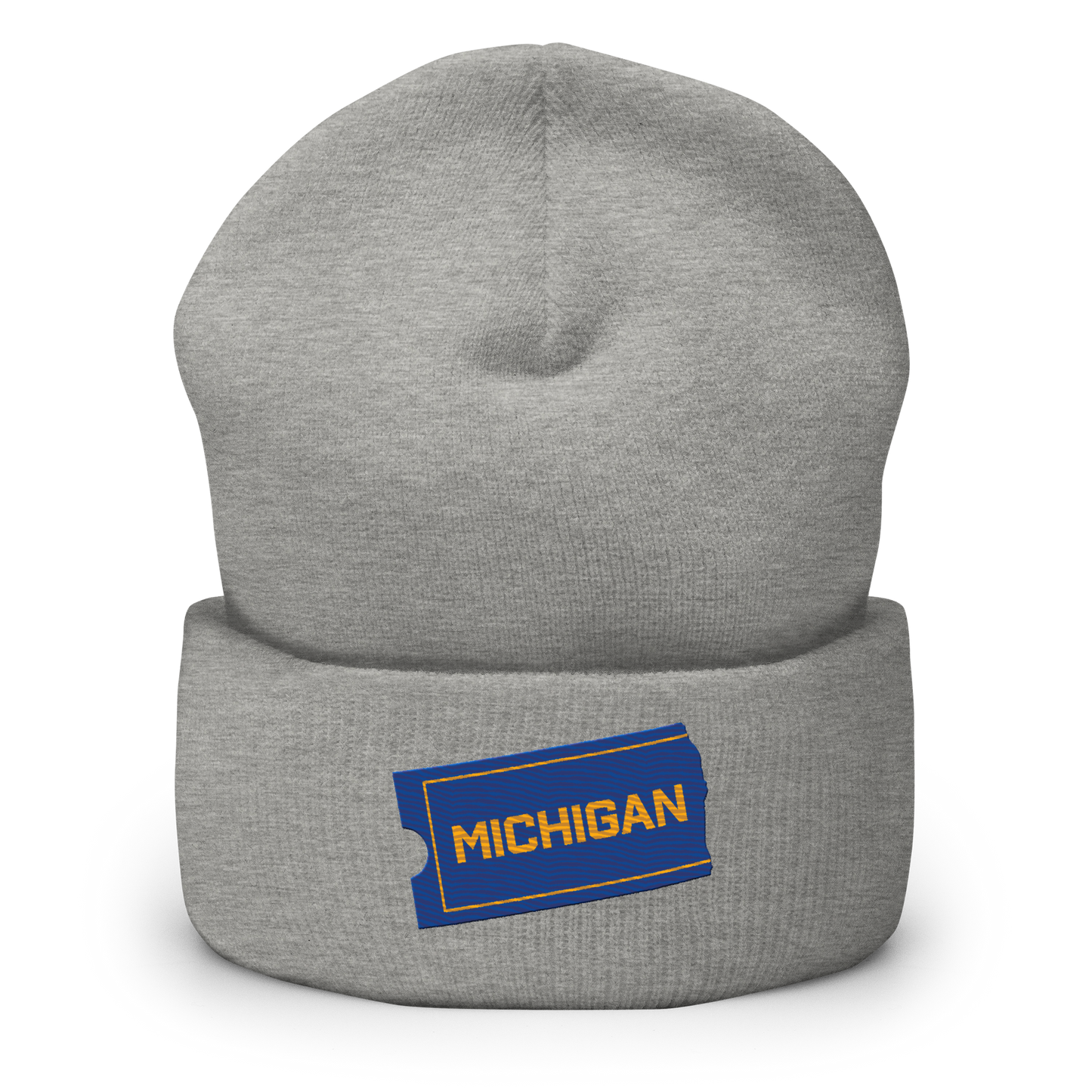 'Michigan' Cuffed Beanie | Video Rental Parody