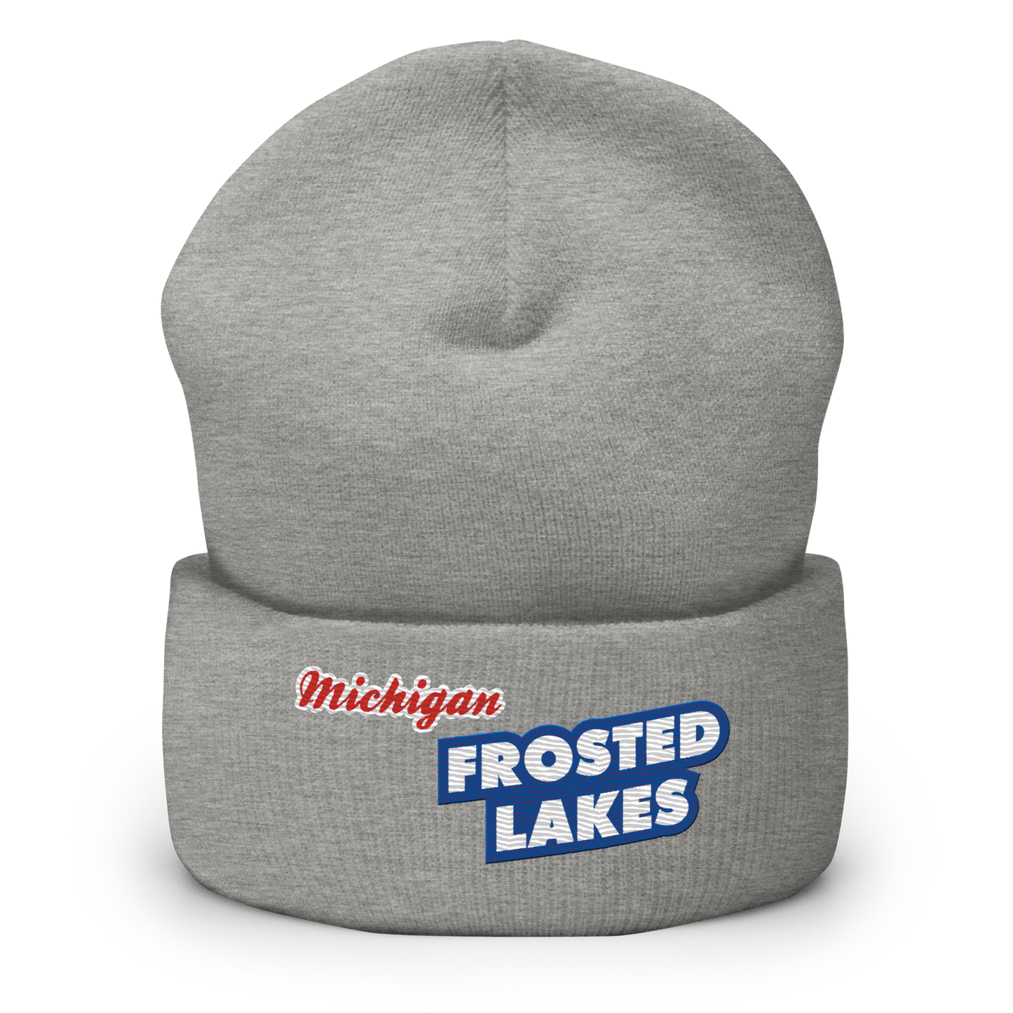 'Michigan Frosted Lakes' Cuffed Beanie | Cereal Parody