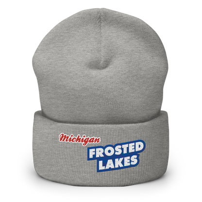 'Michigan Frosted Lakes' Cuffed Beanie | Cereal Parody