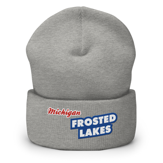 'Michigan Frosted Lakes' Cuffed Beanie | Cereal Parody