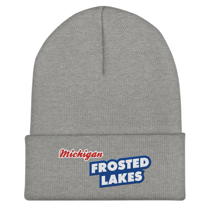 'Michigan Frosted Lakes' Cuffed Beanie | Cereal Parody