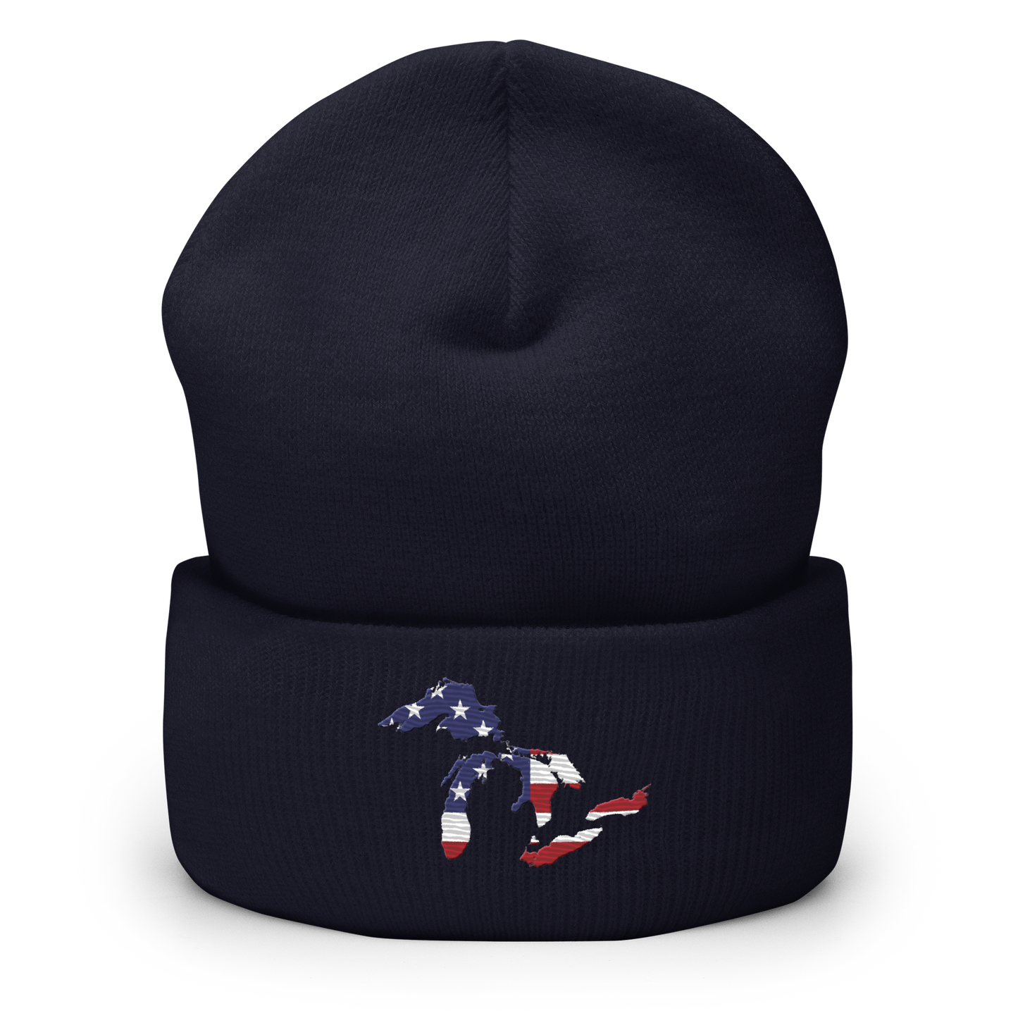 Great Lakes Cuffed Winter Beanie (Patriotic Edition)