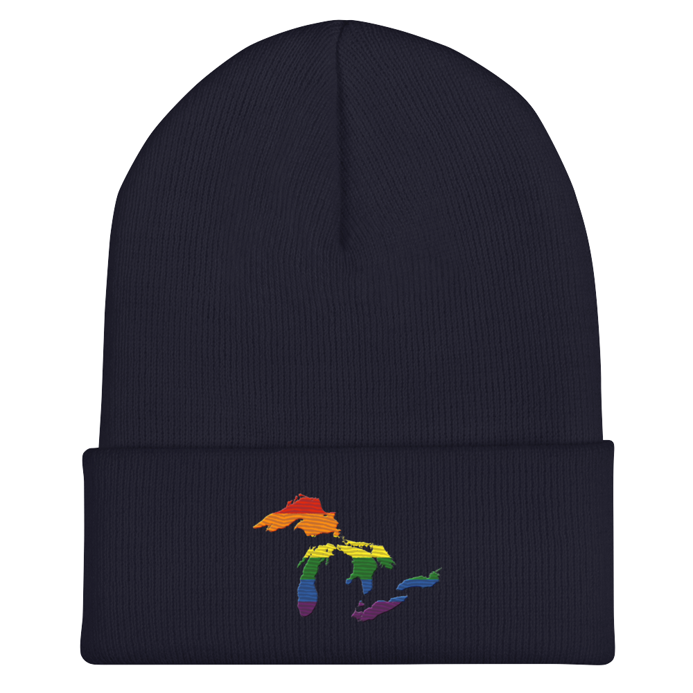 Great Lakes Cuffed Beanie (Rainbow Pride Edition)