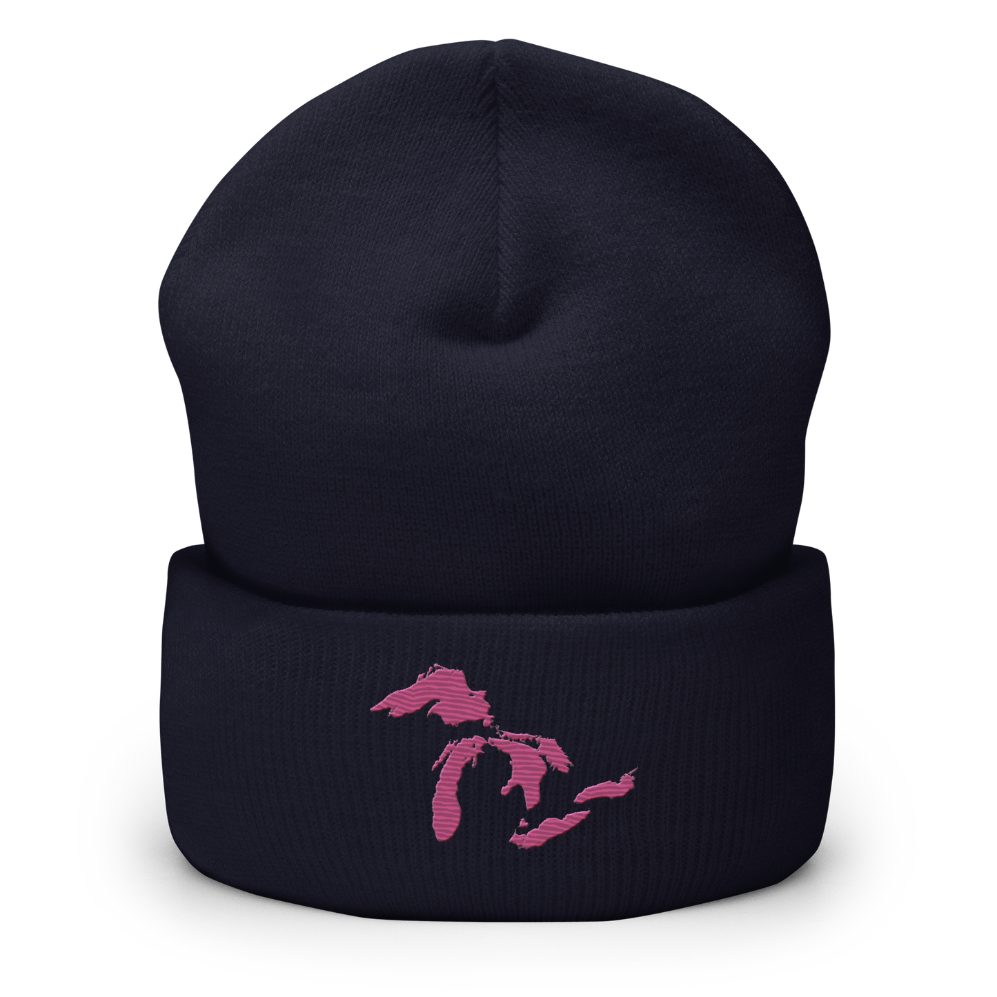 Great Lakes Cuffed Beanie (Apple Blossom Pink)