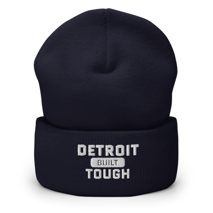 'Built Detroit Tough' Cuffed Beanie