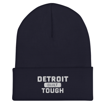 'Built Detroit Tough' Cuffed Beanie