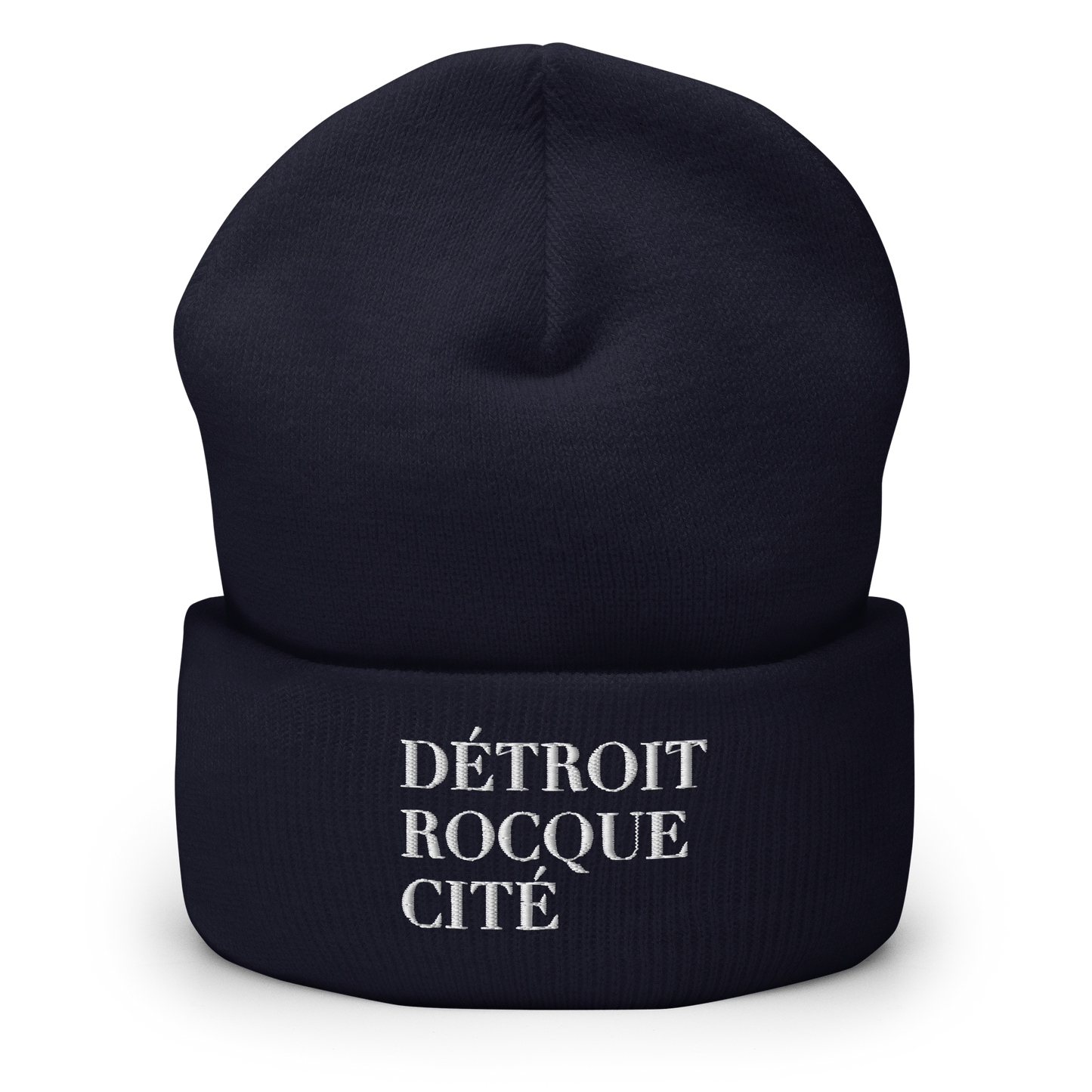 'Détroit Rocque Cité' Cuffed Beanie