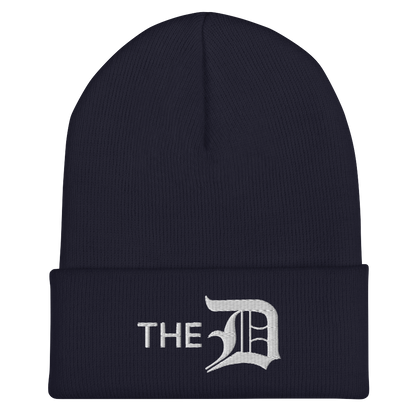 'The D' Cuffed Beanie (w/ Old English 'D')