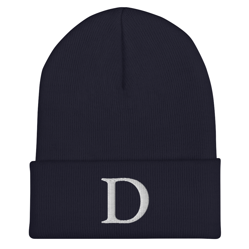 Detroit 'Old French D' Cuffed Beanie