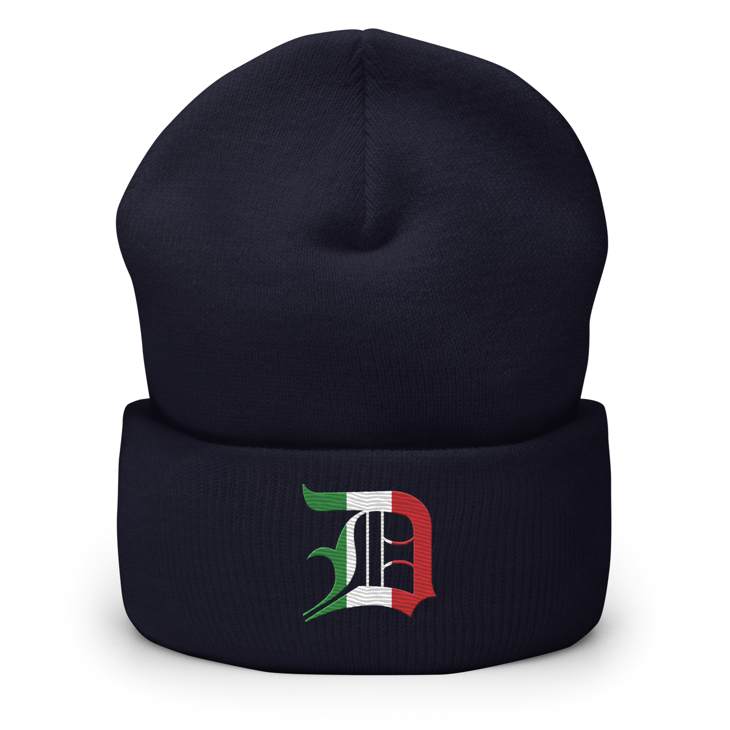 Detroit 'Old English D' Cuffed Beanie (Italian Edition)