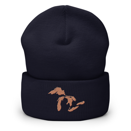 Great Lakes Cuffed Beanie (Copper)