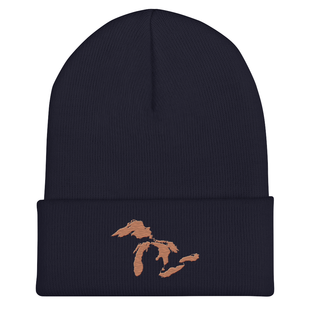 Great Lakes Cuffed Beanie (Copper)