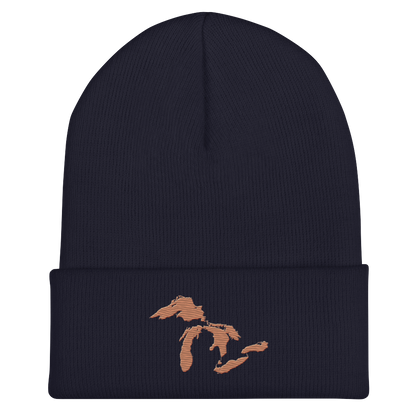 Great Lakes Cuffed Beanie (Copper)