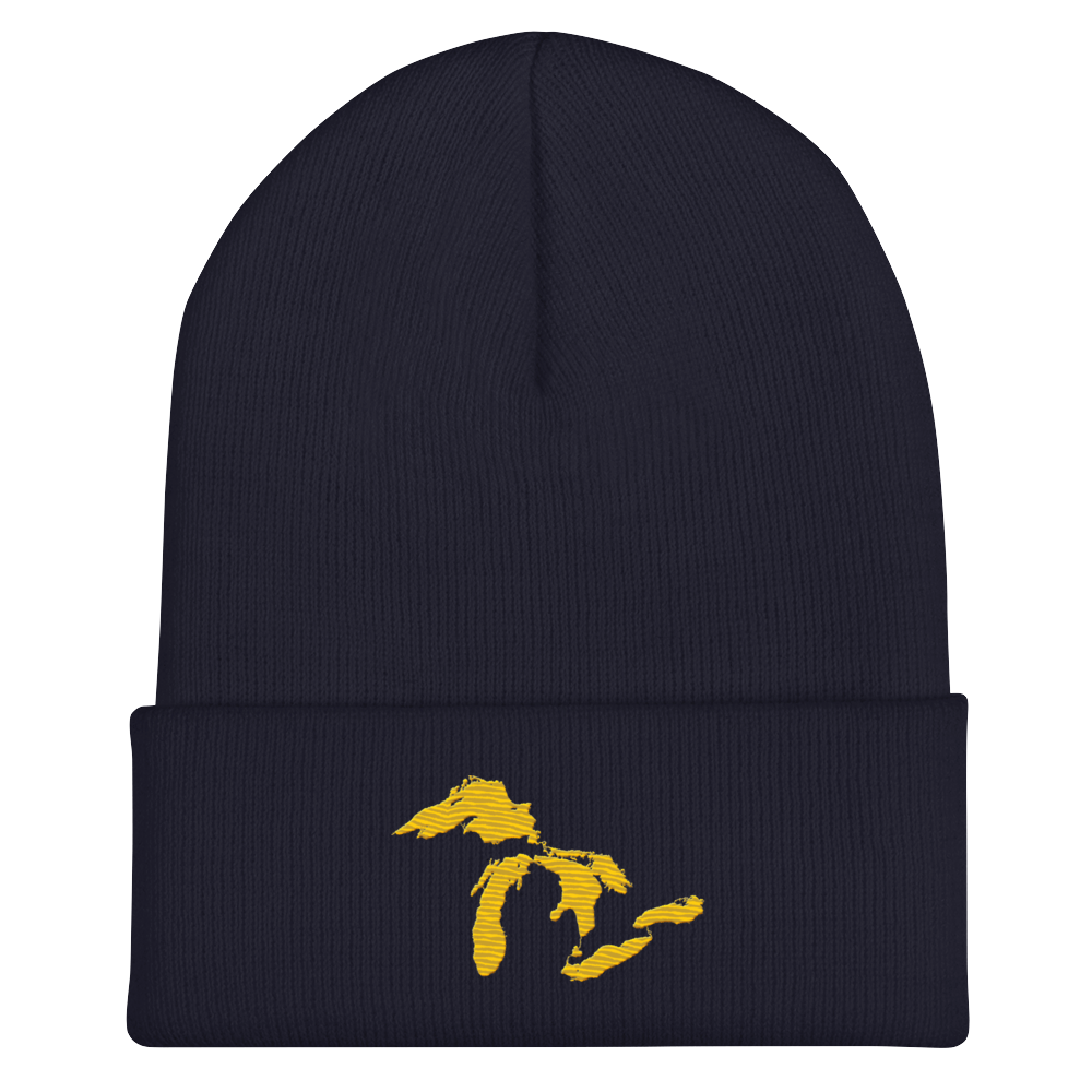 Great Lakes Cuffed Beanie (Maize)