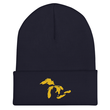 Great Lakes Cuffed Beanie (Maize)