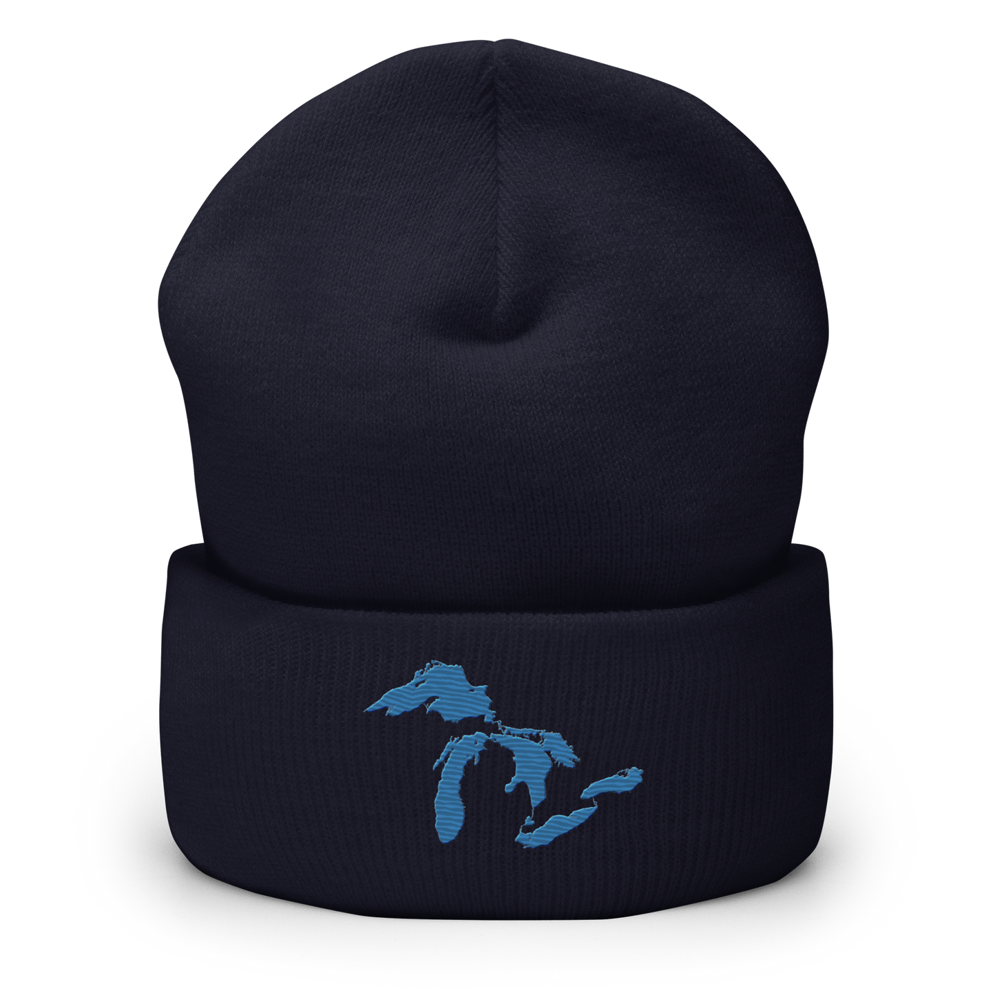 Great Lakes Cuffed Beanie (Superior Blue)