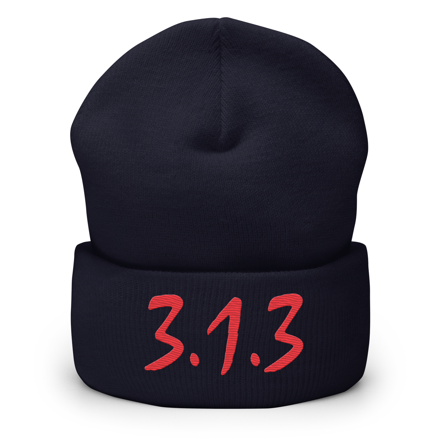 Detroit '313' Cuffed Beanie (Compton Font)