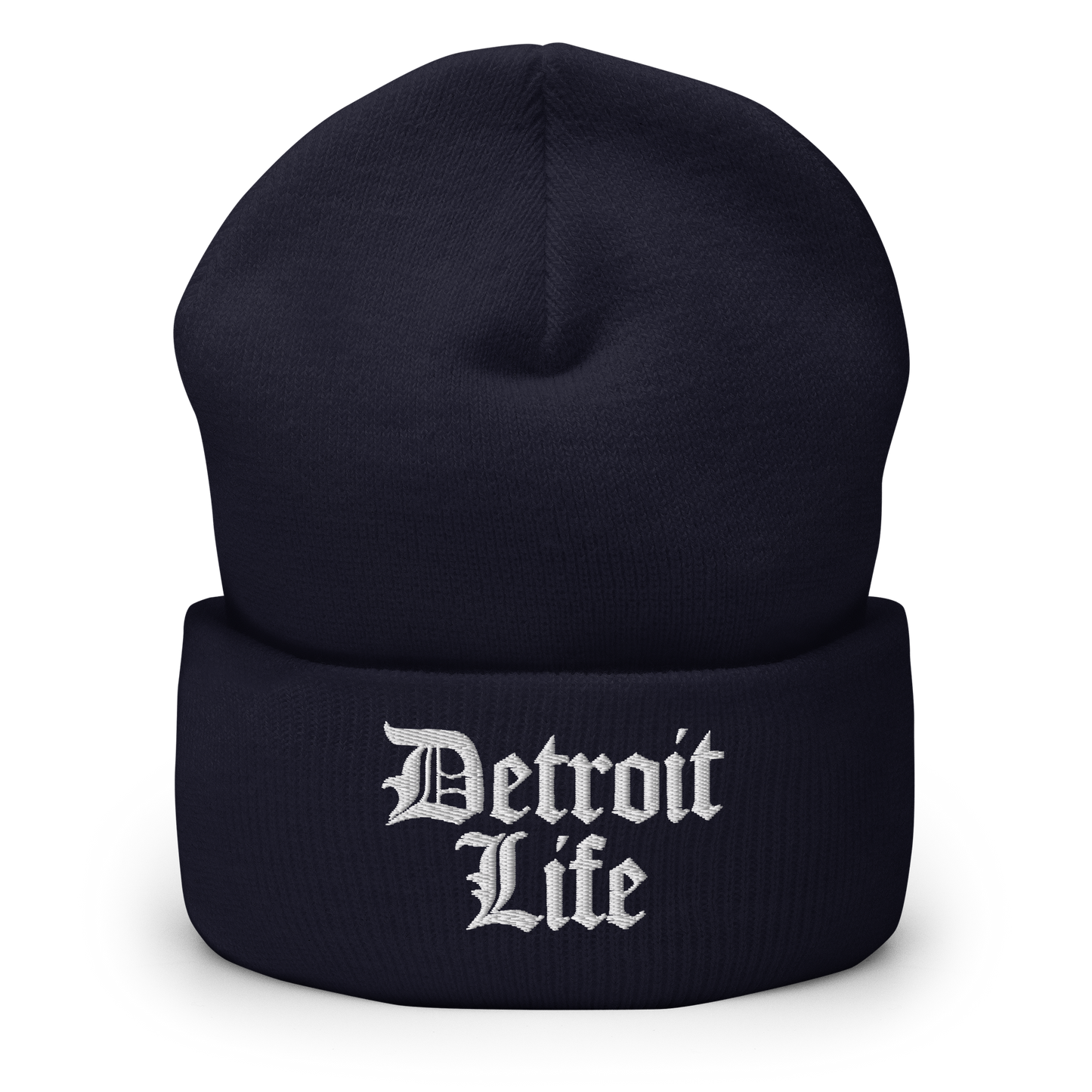 'Detroit Life' Cuffed Beanie