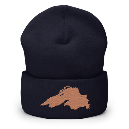 Lake Superior Cuffed Beanie | Copper