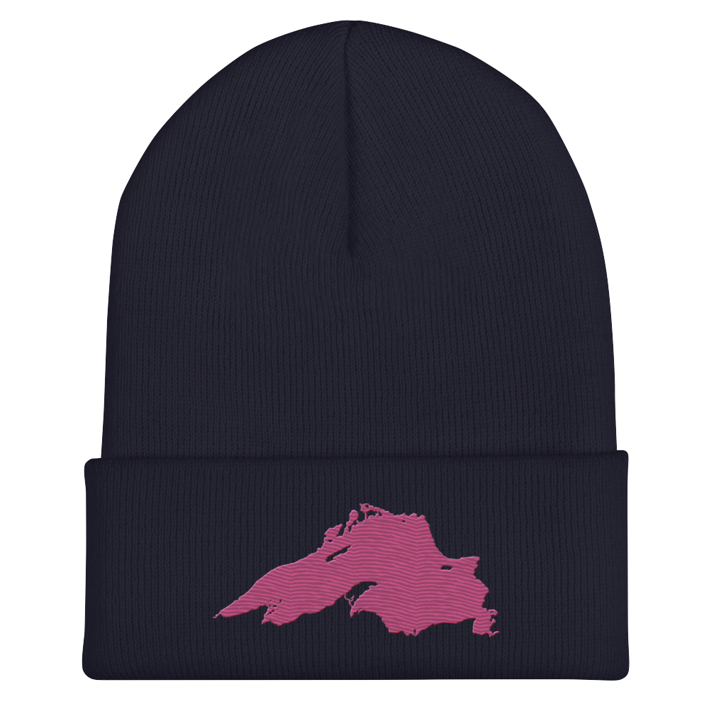 Lake Superior Cuffed Beanie | Apple Blossom Pink